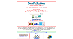 Desktop Screenshot of dornpub.com
