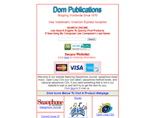 Tablet Screenshot of dornpub.com